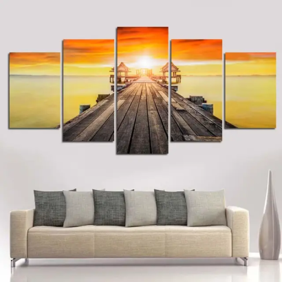 Модульные картины с подсветкой на заказ